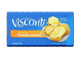 Torrada Tradicional Visconti Pacote 120g