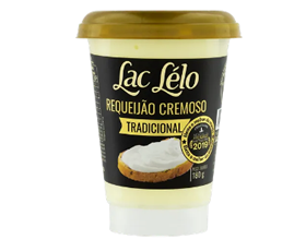 Requeijão Cremoso Tradicional Lac Lélo 180g