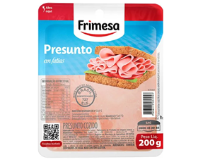 Presunto Cozido Frimesa 200g Fatiado
